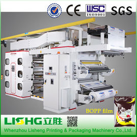 China Automatische Flexographic Flexo-Drukmachine voor de Films &amp; het Document van Bopp leverancier