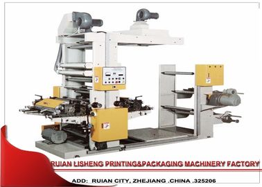 China van de Controleflexo van de 2 kleuren de Autospanning Druk van de de Drukmachine voor Zacht rollend Materiaal leverancier