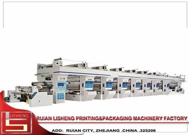 China Automatische Machine van de de Rotogravuredruk van de broodjes de plastic Film, leverancier