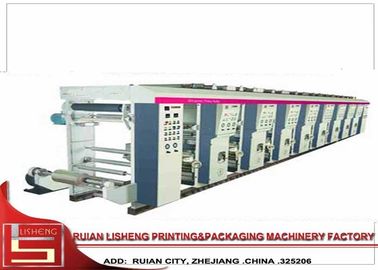 China Normale Snelheid Multi - de Drukmachine van de Kleurenrotogravure voor de Plastic Film van CPP leverancier