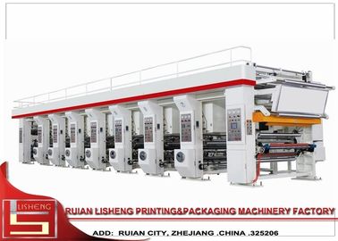 China 8 de Drukmachine van kleurenflexo met Gesloten - de controle van de lijnspanning leverancier
