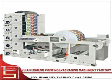 China Automatische Flexographic de Drukmachine van het hoge snelheidsetiket met UVsysteem leverancier