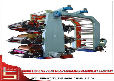 China de Drukmachine van de 6 kleuren niet Geweven Stof, broodjesdocument de Printer van Flexo leverancier