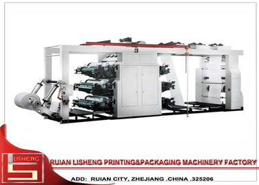 China PLC Controle Zes van de de Drukmachine van Kleurenflexo de Dubbele Zijdruk met Artsenblad leverancier