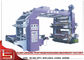 Automatische 4 kleuren de machine van de flexodruk voor Plastic Zak, Rewinder/Ontroller leverancier